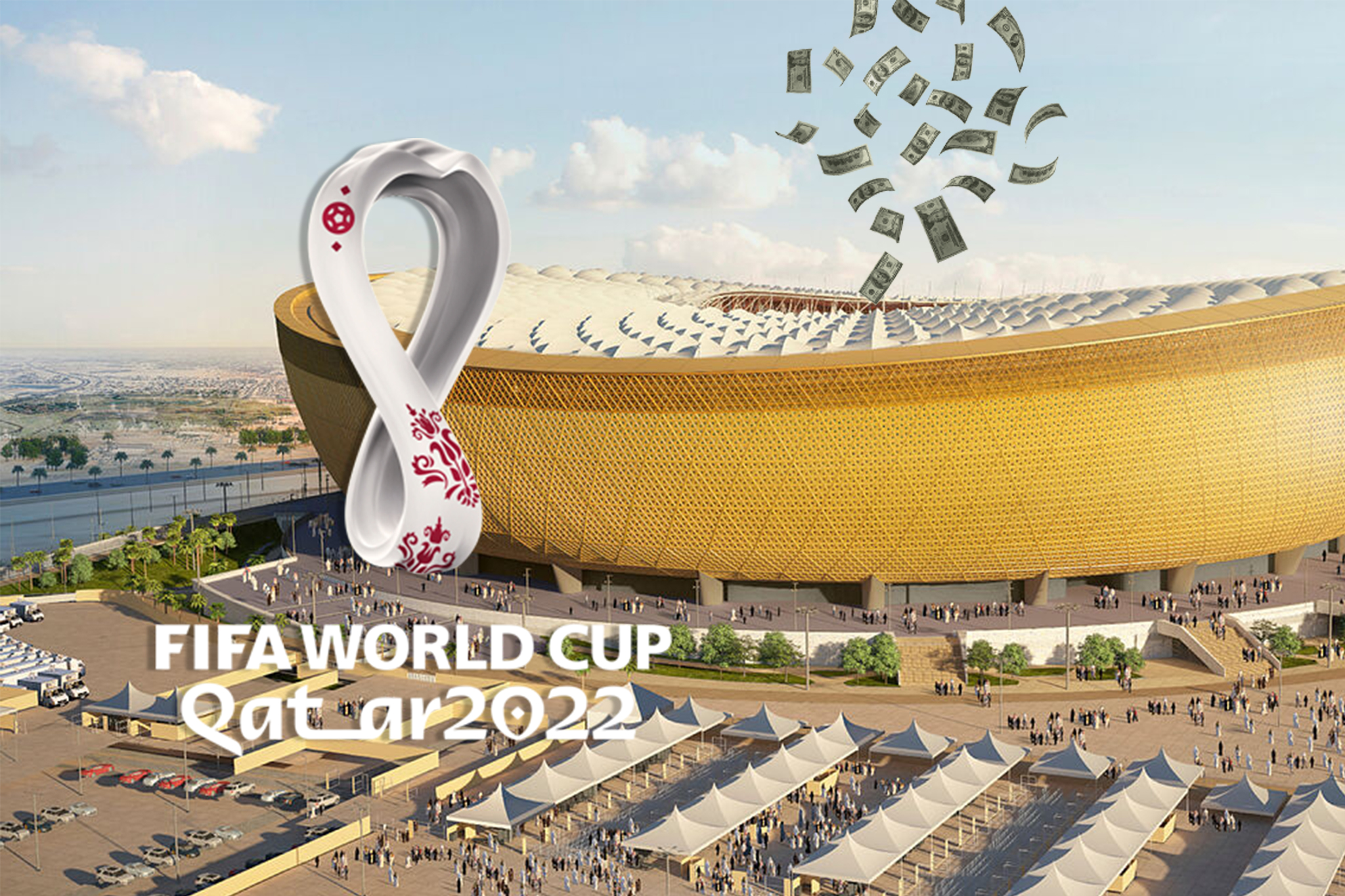 Hasta 6 mil millones de dólares podría recibir Qatar por albergar la Copa Mundial