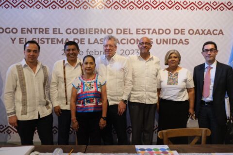 ONU México y Oaxaca estrechan cooperación para el desarrollo sostenible